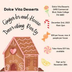 Gingerbread House Decorating Party