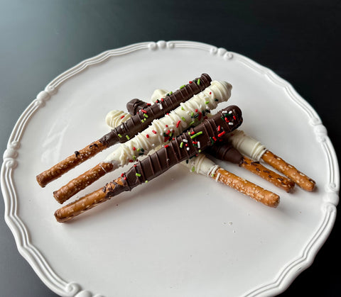 Chocolate Dipped Pretzels - Six Pack